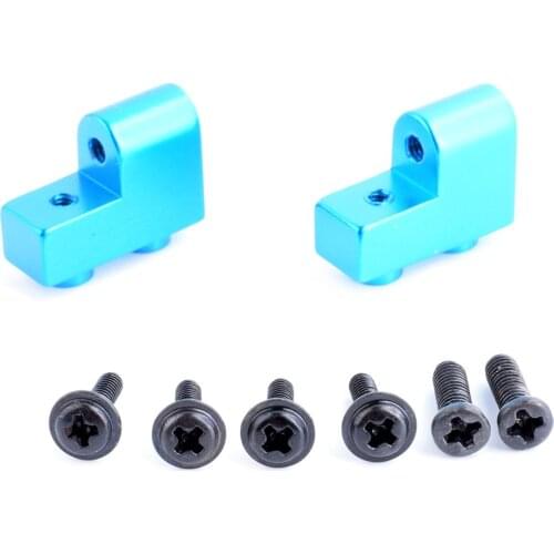 Wltoys 1pair Alloy Servo Mount For Rc Hobby Model Car 1-12 12428 12423 FY03 Monster Truck Short Course s-Course Off-Road 0032