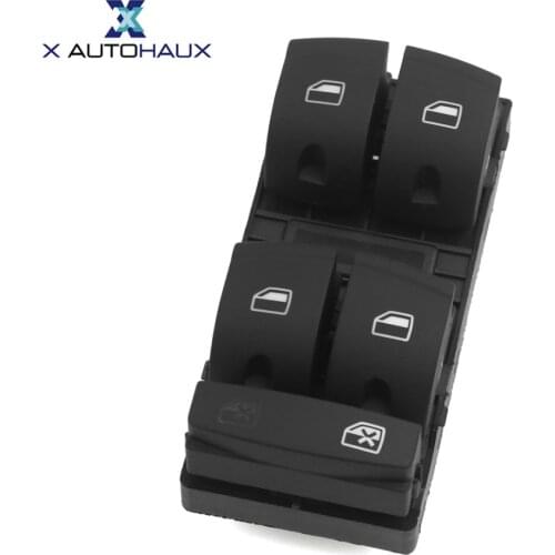 X Autohaux Front Driver Side Power Window Switch For Audi A3 A6 S6 C6 For Allroad Q7 RS6 4F0959851F 4F0 959 851F Interior Parts