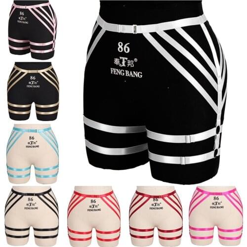 Harness For Women Punk Hip Hop Bondage Leg Belt Gothic Adjustable Body Waist Strap Girl Dress Jeans Skirt Waistband Bandelettes