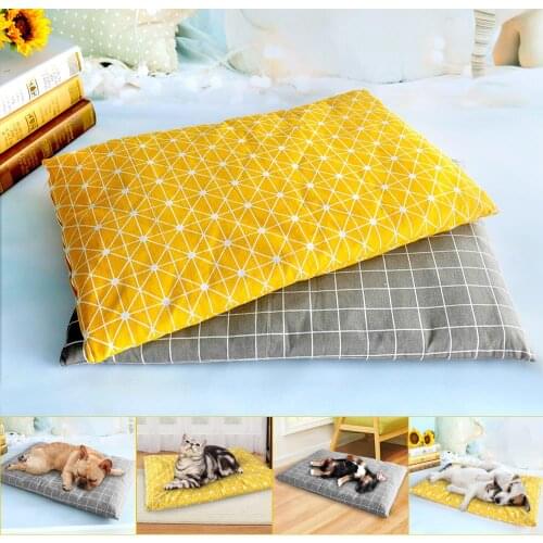 Winter Dog Bed House Soft Pet Dog Beds Mat Warm Sofa Pets Cushion Mattress For Small Medium Large Dogs Cats Chihuahua Cama Perro