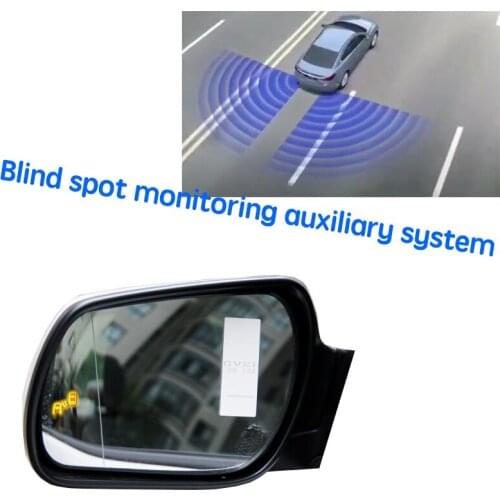 Car BSD BSM BSA Blind Area Spot Warning Drive Mirror Rear Radar Detection System For Mazda 6 Atenza GH1 2007~2012