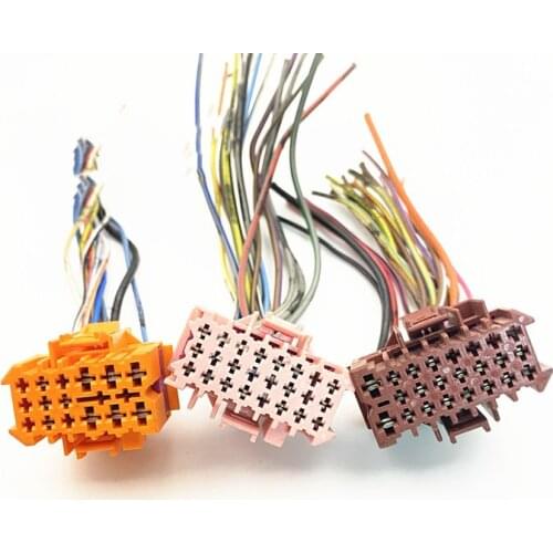 Car comfort car body computer panel central control box harness plug for Volkswagen Passat B5 Golf Bora