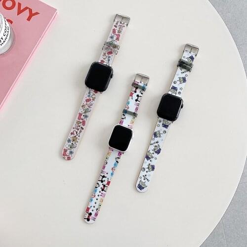 Disney Toy Story Woody IMD Apple Watch Band 38 42mm for iWatch Series SE 6 5 4 3 2 1 Replacement Ring 42 44mm Watch Band Gift