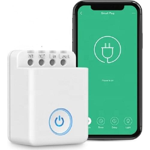 Broadlink Bestcon MCB1 1/2/3/4 PCS Smart Wi-Fi Light Switch Wireless Control Box works with Siri and Alexa