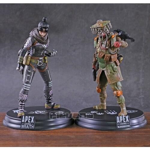 Hot Game Apex legends Wraith / Bloodhound PVC Statue Figure Collectible Model Toy