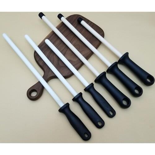 Ceramic sharping rod kitchen sharpening sticks Knife sharpener Handle ceramic sharpening bar tool sharp grinding tool musats