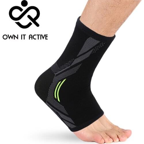 1 PCS Ankle Brace Compression Support Sleeve Elastic Breathable Basketball Football Sprain Prevention Sport Socks Ankle Support