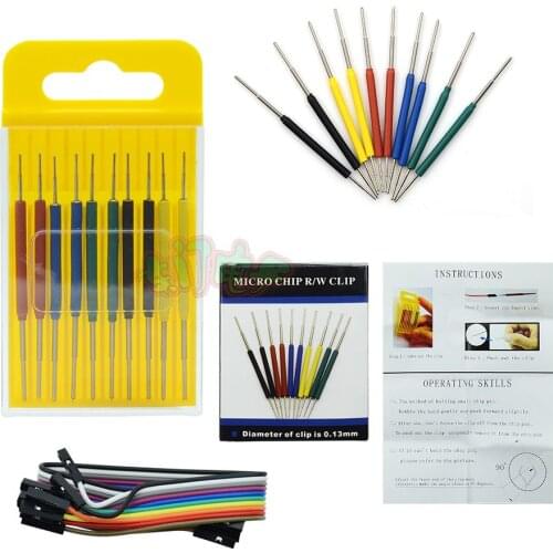 Best Price of color Micro IC clamp TSOP/MSOP/SSOP/TSSOP/SOIC/SOP CLIP 10pcs/set