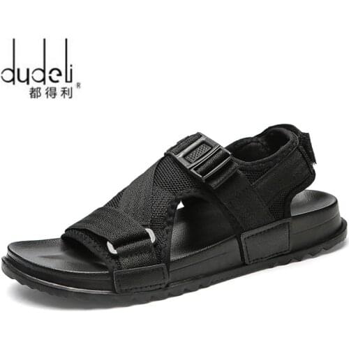 Men Sandals Gladiators Casual Roman Shoes Outside Breathable Mens Sandals Summer Comfortable Light Sandalias Hombre Plus Size 46