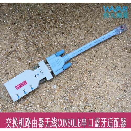 Switch Serial Port Wireless Bluetooth Module RJ45 to RS232 Line Serial Port Bluetooth Console Line