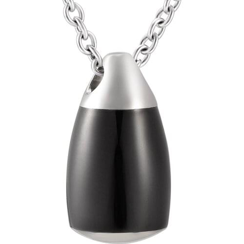 Kettle Shpae Memorial Ashes Keepsake Stainless Stee l Love Cremation Urn Necklace Funeral Jewelry Pendant