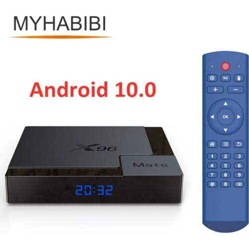 X96 Mate Smart Tv Box Android 10 TvBox H616 BT Dual WiFi Android 10 Tv Box X96 Mate Box Set Top Media Player