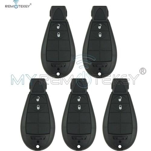 Remtekey 5pcs #0 Fobik 434 Mhz 2 button for Dodge Journey 2008 2009 2010 remote car key