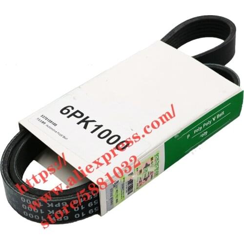 Generator belt Air conditioner belt for Dongfeng AX7 2.0/2.3 Engine belt 6PK1000