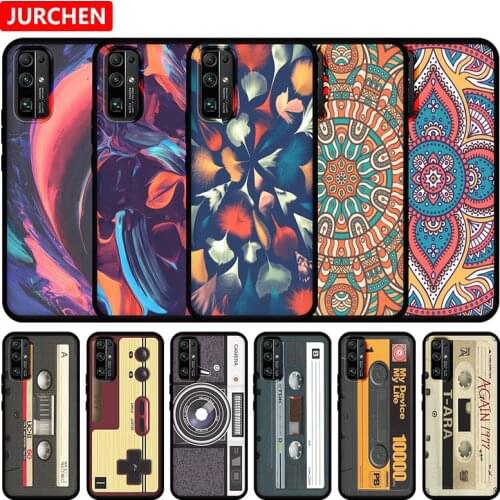 JURCHEN Silicone Phone Case For Huawei Honor 30 30 Pro Thin Black Cover For Honor 30 Pro Plus Fashion 3D Cute Cartoon Pattern