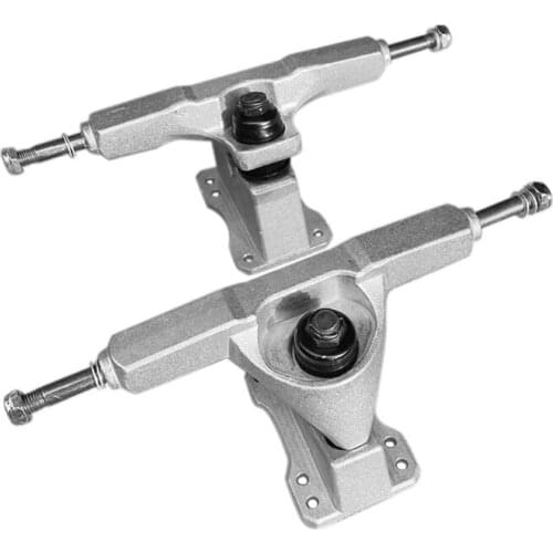 Top!-1Pair 6.25Inch Skateboard Truck Surf Truck Skateboard Longboard Bridge Set