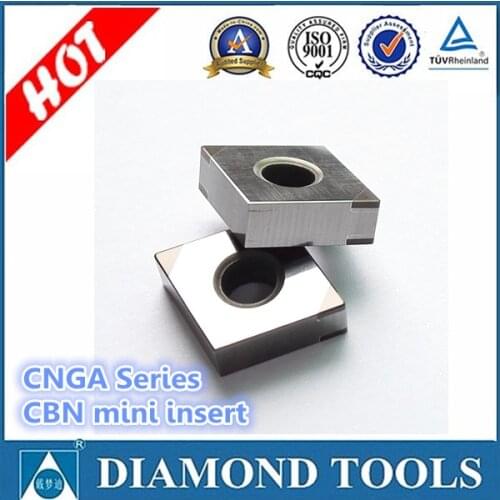 CNGA 120408-NC4 CBN mini tip CNGA 432 CBN insert