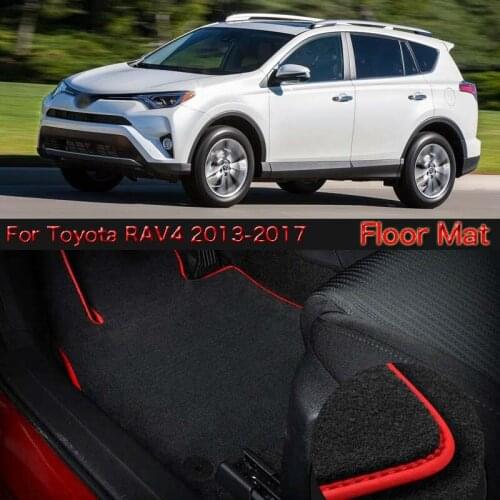 Savanini High Quality Soft Nylon Custom Made Non Slip Heavy Duty Floor Carpet Mat Rugs For Toyota RAV4 2013-2017