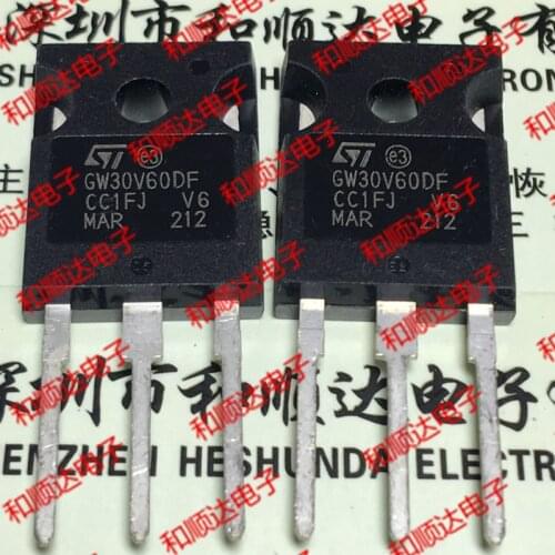 10pcs/lot STGW30V60DF GW30V60DF New stock TO-247 600V 30A