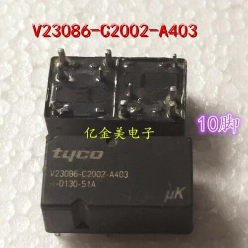 10PCS/LOT V23086-C2002-A403 Relay 10 feet