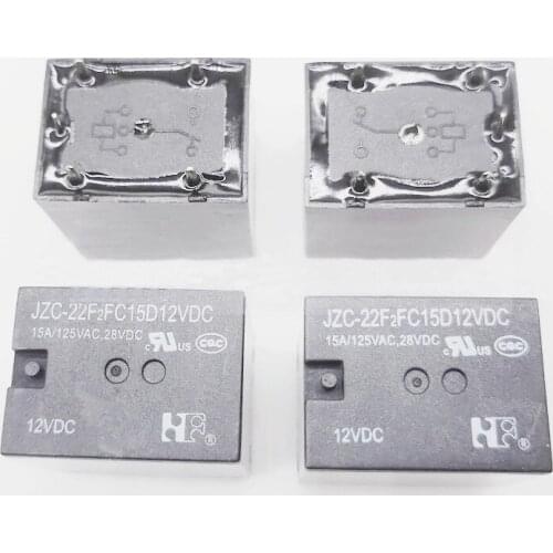 5pcs/lot 100%Original New Automobile Relay JZC-22FFC15D12VDC JZC-22FFC15D24VDC JZC 22FFC15D12VDC 5PINS 10A 12V 24V