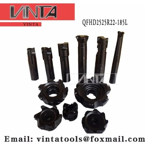 Free shipping QFHD2525R22-185L cnc cutting tools Surface Grooving tool holder matched inserts ZTHD0504-MG with good quality