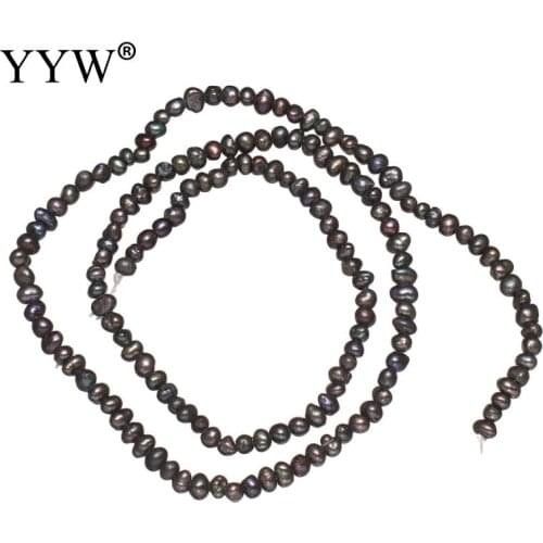 Natural Freshwater Pearl Loose Beads black 2-3mm Approx 0.8mm Sold Per Approx 15 Inch Strand