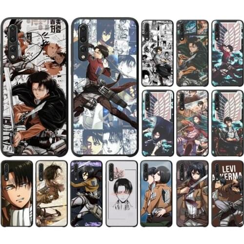 Anime Attack On Titan Phone Case For Huawei P20 P30 P40 lite Pro P Smart 2019