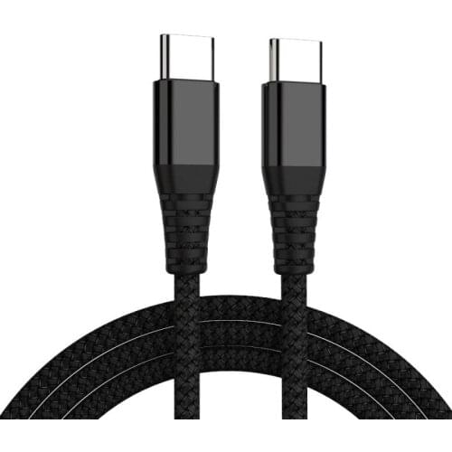 Applicable Type-C Data Cable Double-Headed C- to-C Mobile Hard Disk Computer Fast Charge 60W 1 Piece