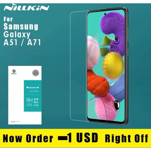 Nillkin for Samsung Galaxy A71 A51 Glass Tempered Glass Screen Protector 9H Amazing Clear Glass Film