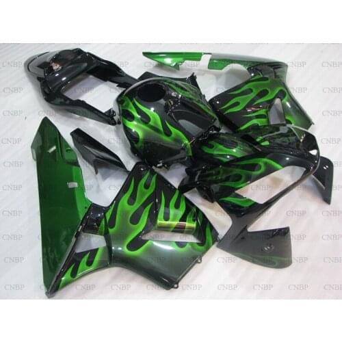 For Honda CBR600RR 2003 - 2004 Motorcycle Fairing for Honda CBR600RR 04 Fairing CBR 600 RR 2003 Black Green Frame Body Kits