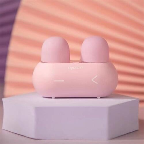 Cute Rabbit Contact Lens Cleaner Ultrasonic High Frequency Vibration Cleaner Contact Lenses Cleaning Tools Contact Lens Washer