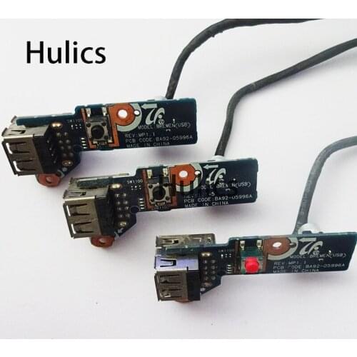 Hulics Original FOR Samsung R530 R540 R580 RV510 R730 R780 USB Power Button Board BA92-05996A With Cable