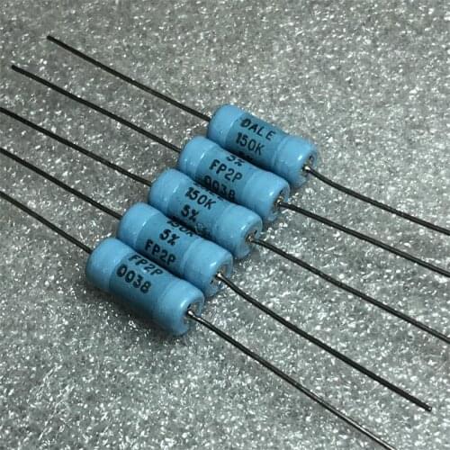 Original new 100% 5W 150K high precision metal film resistor 5W 150K 5% 7.5*16.5MM (Inductor)