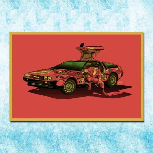 Japanese Anime Movie Akira Poster Art Silk Canvas Retro Print For Home Room Decor-033
