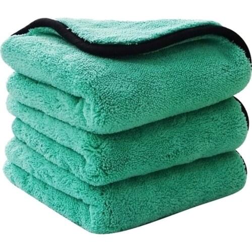 1200GSM Car Cleaning Towel Car Detailing Microfiber Drying Towels Auto Polishing Tool Car Wash Cloth Car Accessories 40*40cm