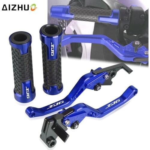 XJ6 Handlebar Grips FOR YAMAHA XJ6 2009-2015 2010 2011 2012 2013 2014 Motorcycle Accessories CNC Aluminum Brake Clutch Levers