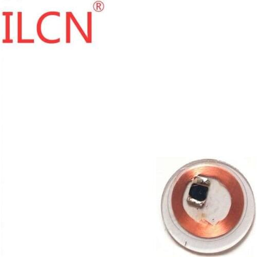125KHz ID Writable Rewritable Copper Coil Transparent Coin Card Keyfob RFID Proximity EM4305 Access Control Tag Accessories 1pcs