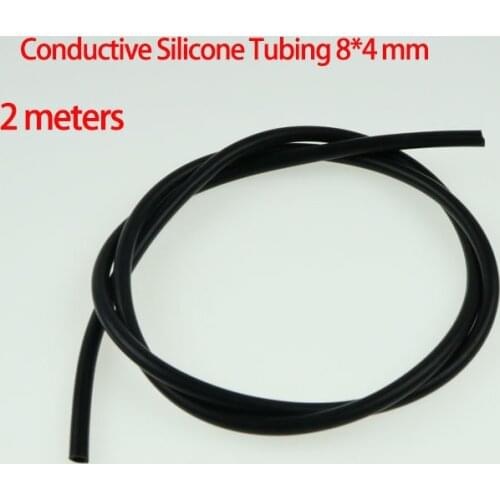 78inch Conductive Silicone Rubber Tube TENS / ESTIM / E-STIM Machine 8mm OD 4mm ID