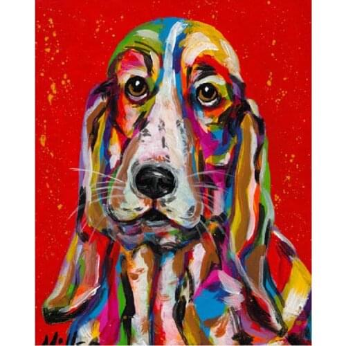 5D Full drill Square Round diamond painting sale DIY diamond embroidery Animal dog Cross Stitch Pet dog Rhinestone Mosaic Decor