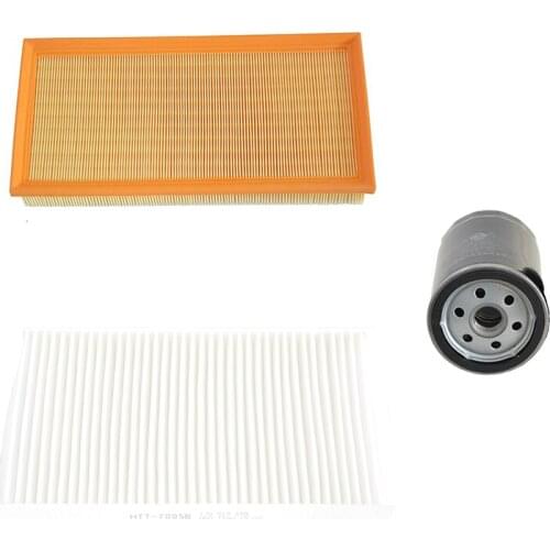 Car Air Filter Cabin Filter Oil Filter for Vw Bora 1.6l 1.8l 1.8t 2001-2006 1j0-129-620 1j0-819-439 034115561a