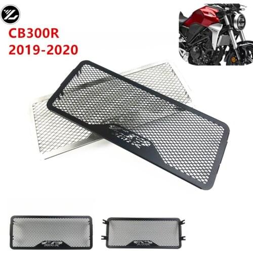 CB300R Water Tank Guard Motorcycle Accessories For HONDA CB 300R CB300 R 2018 Stainless Steel Radiator Grille Protection Guard