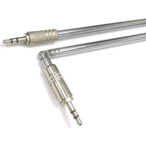 FM radio antenna telescopic antenna phone HIFI aerial 650mm long straight type flexible 180 degrees