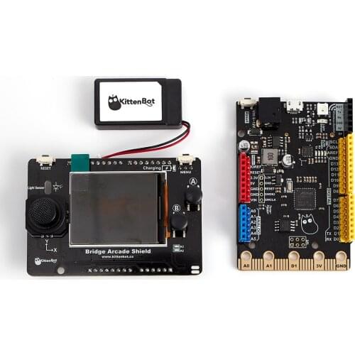 KITTENBOT BRIDGE CROSS-PLATFORM MAIN CONTROL BOARD KIT ARCADE SHIELD PROGRAMMING PANEL