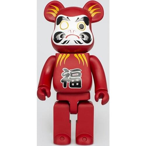 Hot 28CM Cartoon Cute Bearbricklys Action Figures Bear Dolls PVC Models Decoration Toys Collectible Figurine Art Ornaments Gifts