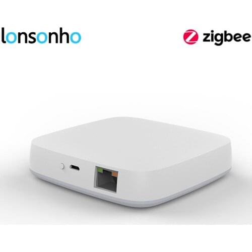 Lonsonho Tuya Smart Life Zigbee Hub Compatible With Tuya Zigbee Switch Smart Home Automation Modules