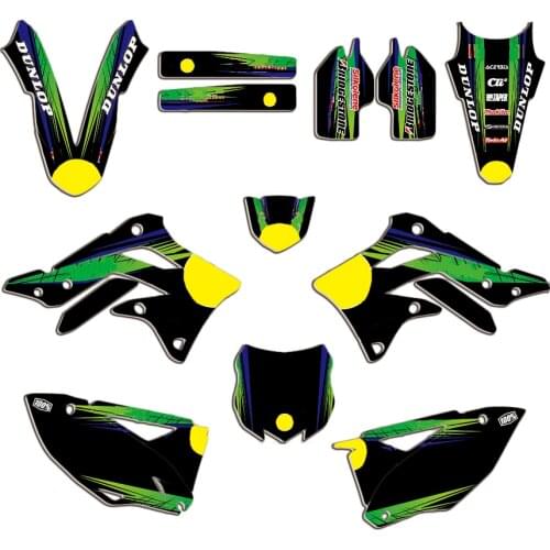 Decal Sticker for Kawasaki KX450F KXF450 KX 450F KXF 450 2013 Motorcycle Graphics