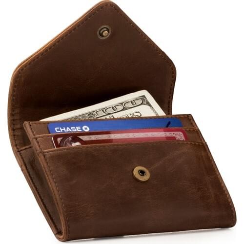 Otto Ot164 Coin And Credit Card Wallets Rfıd Protected Unisex Design