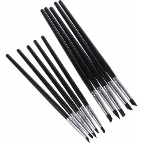 5 Styles Resin Smearing Sticks Epoxy Resin Coloring Daubed Silicone Pen Tools