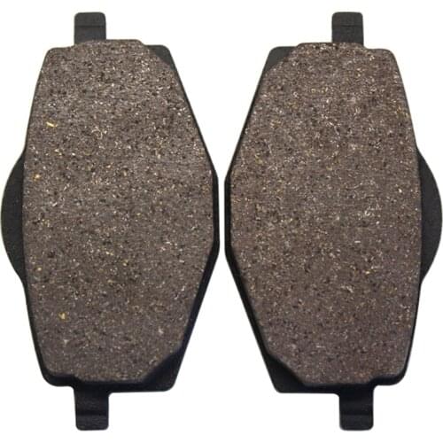 Cyleto Motorcycle Front Brake Pads for YAMAHA YBR125 YBR 125 87-92 XT 225 XT225 92-98 XT350 85-00 YFM350 YFM 350 Warrior 87-88